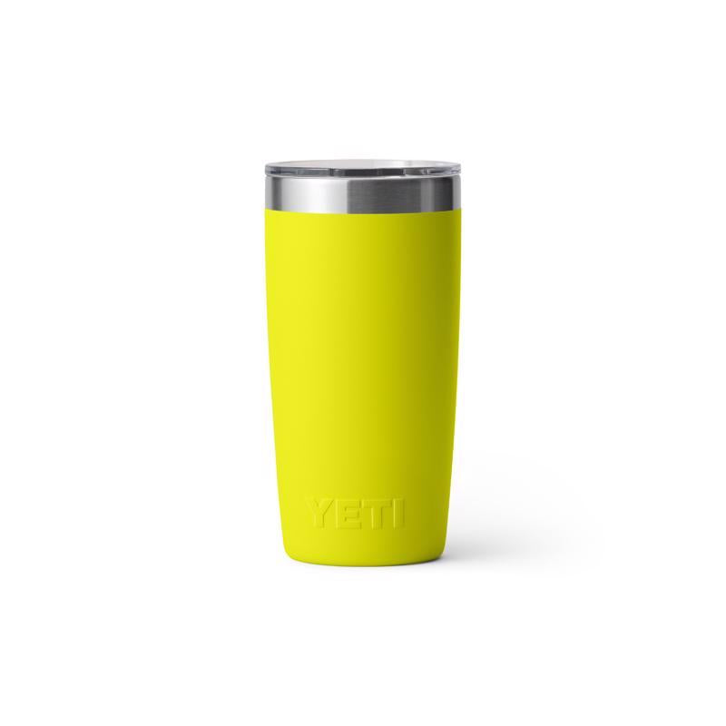 YETI Rambler 10 oz Firefly Yellow BPA Free Insulated Tumbler