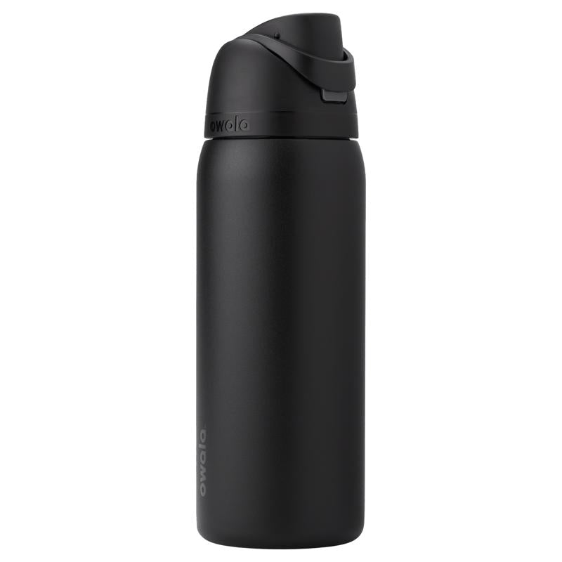 Owala FreeSip 32 fl. oz. Very Very Dark BPA Free Water Bottle with Spout Lid