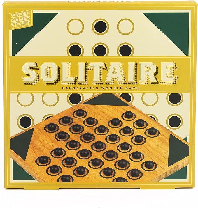 Solitaire: Handcrafted Wooden Game