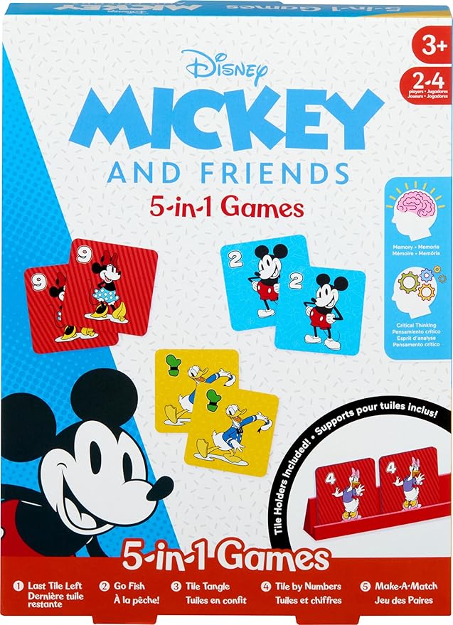Disney Mickey and Friends 5-in-1 Games for Kids