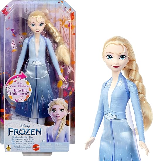 Disney Frozen Singing Adventure Elsa Doll Sings “Into The Unknown” From Disney Frozen 2 Movie