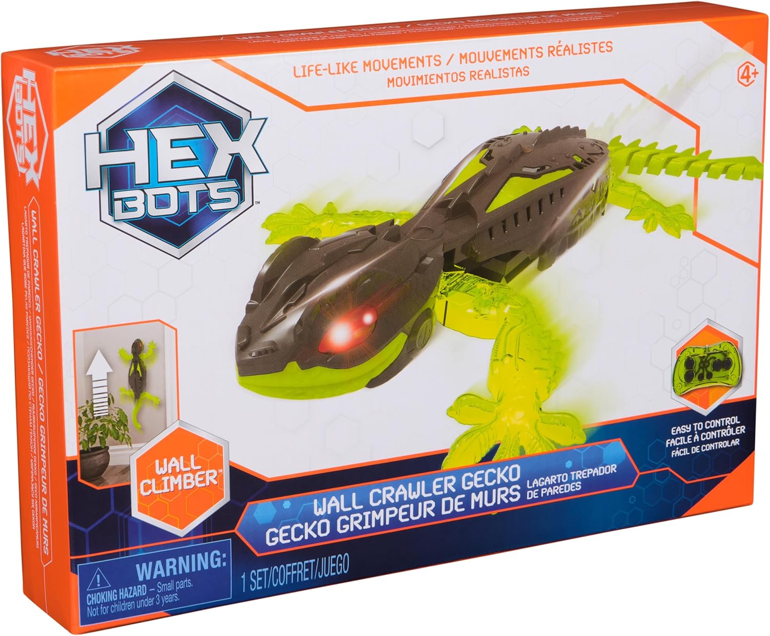 HEX Bots Wall Crawler Gecko