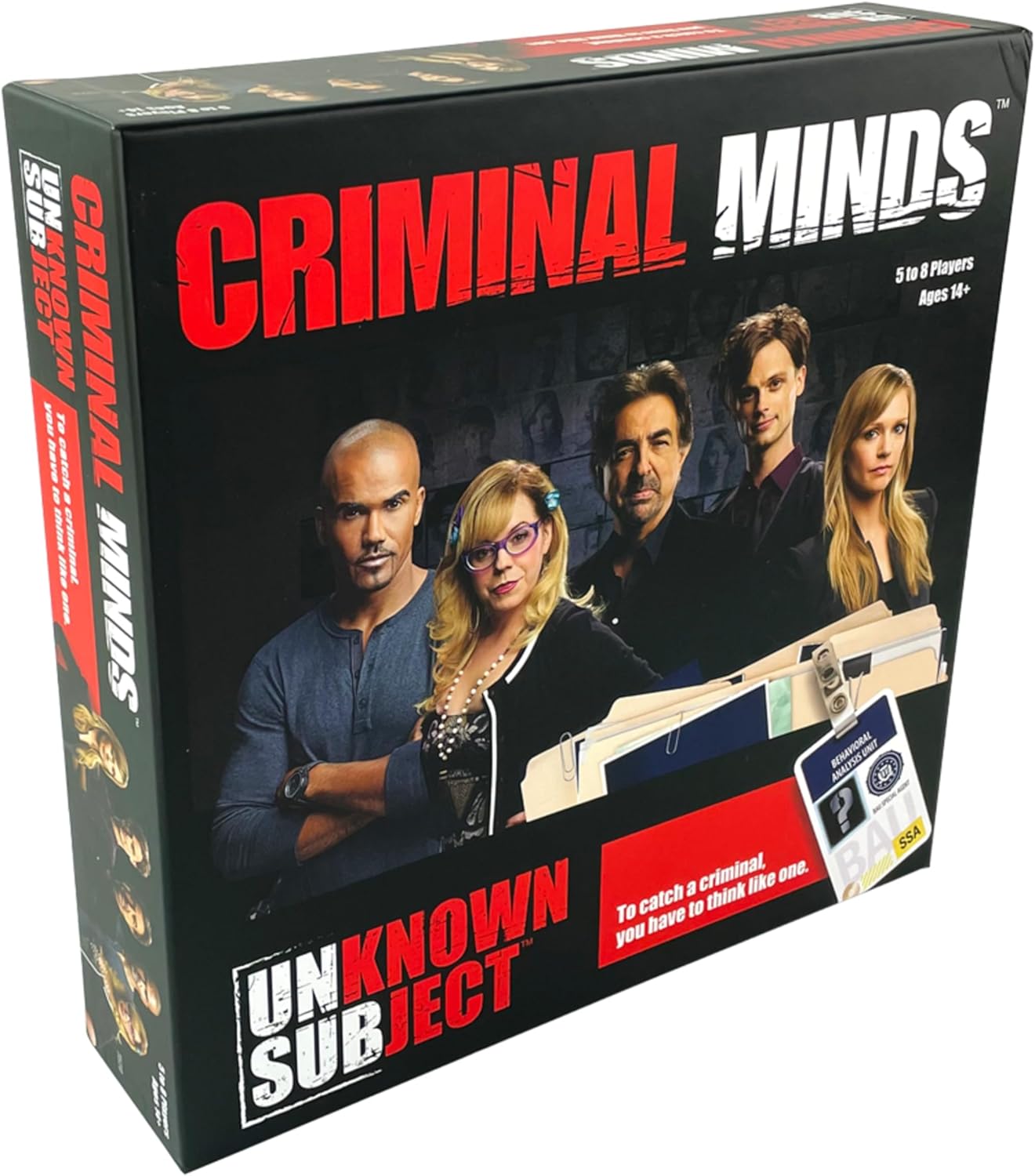 Criminal Minds Unknown Subject Board Game