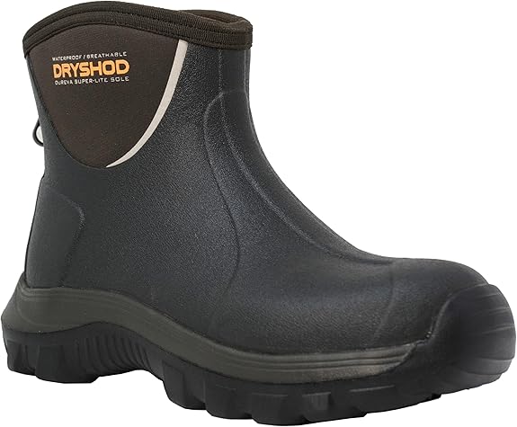 DryShod Men's Evalusion Ankle Boot Brown/Dk Brown Size 7