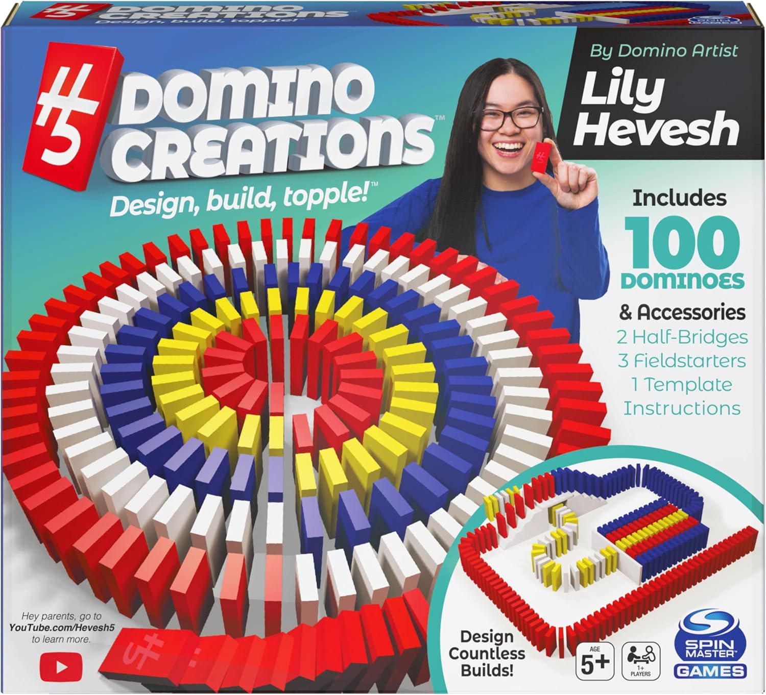 Domino Creations Set by Lily Hevesh