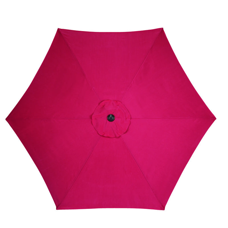 Living Accents 9 ft. Tiltable Red Market Umbrella (IN-STORE PICKUP ONLY)