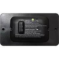 MTI Industries | Dual LP/CO Alarm 85 Series | 85-741-BL-TR | With Trim Ring | Black