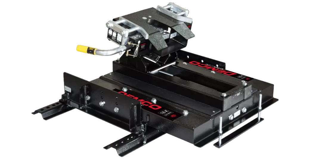 Demco | 18K 5th Wheel Hitch with Rails | Above Bed Mount | 8550023