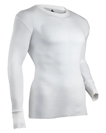 Indera Men's Cotton Rib Knit Thermal Crew XL