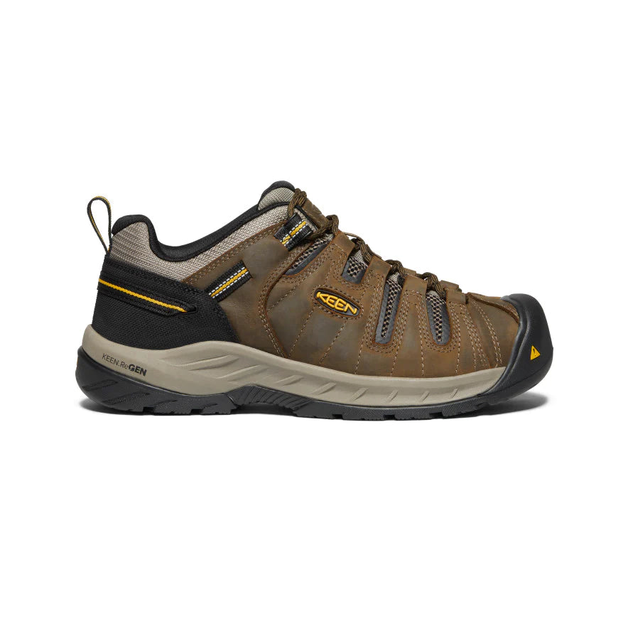 Keen Men's Flint II (Soft Toe) Cascade Brown/Golden Rod 11.5EE