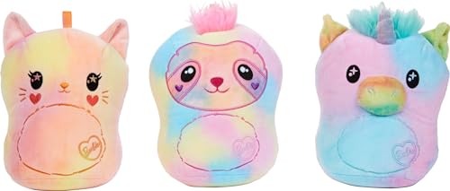 Barbie Tie-Dye Reveal Plush Toy, 7-Inch Stuffed Animal With Diy Washable Fabric Craft