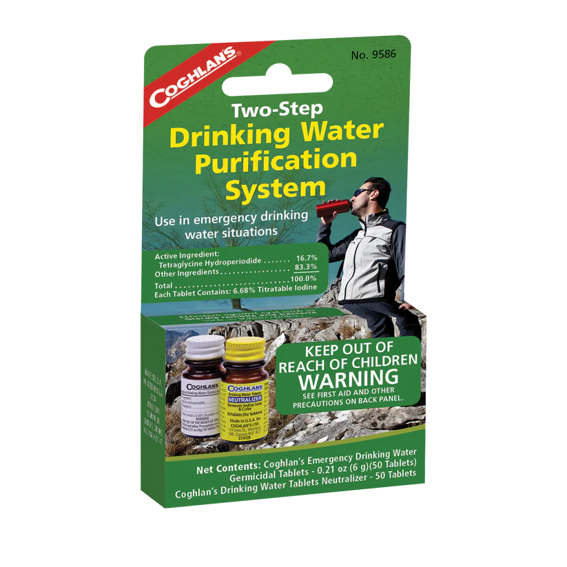Coghlan's 2-Sstep Water Purification Treatment