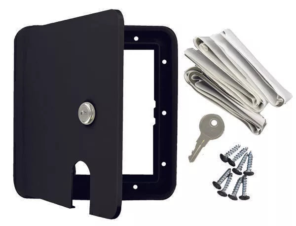 Valterra | Cable Hatch | Large Square | A10-2151BKVP | Black