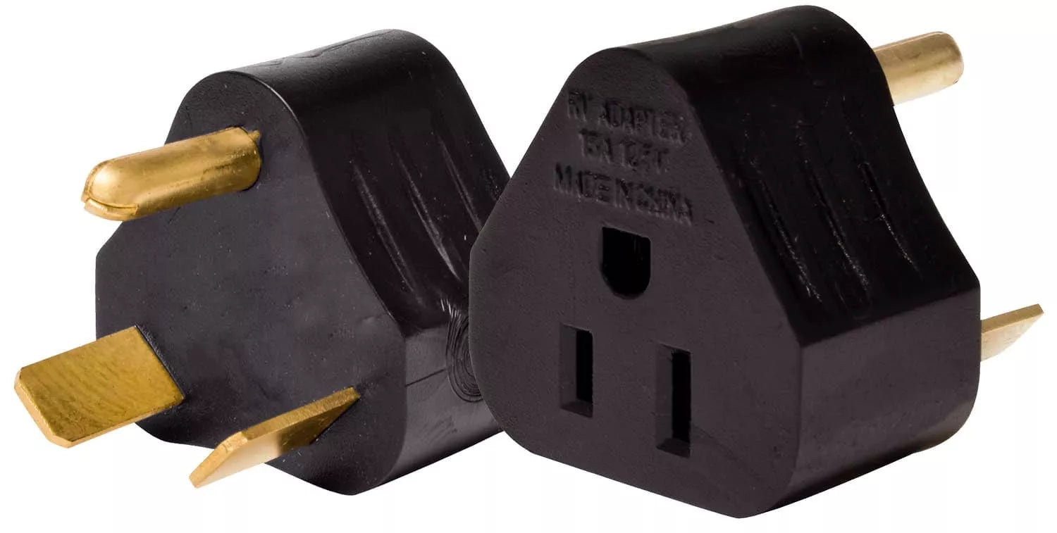 Valterra | RV Power Cord Adapter 30A Male to 15A Female Adapter Plug | A10-3015A