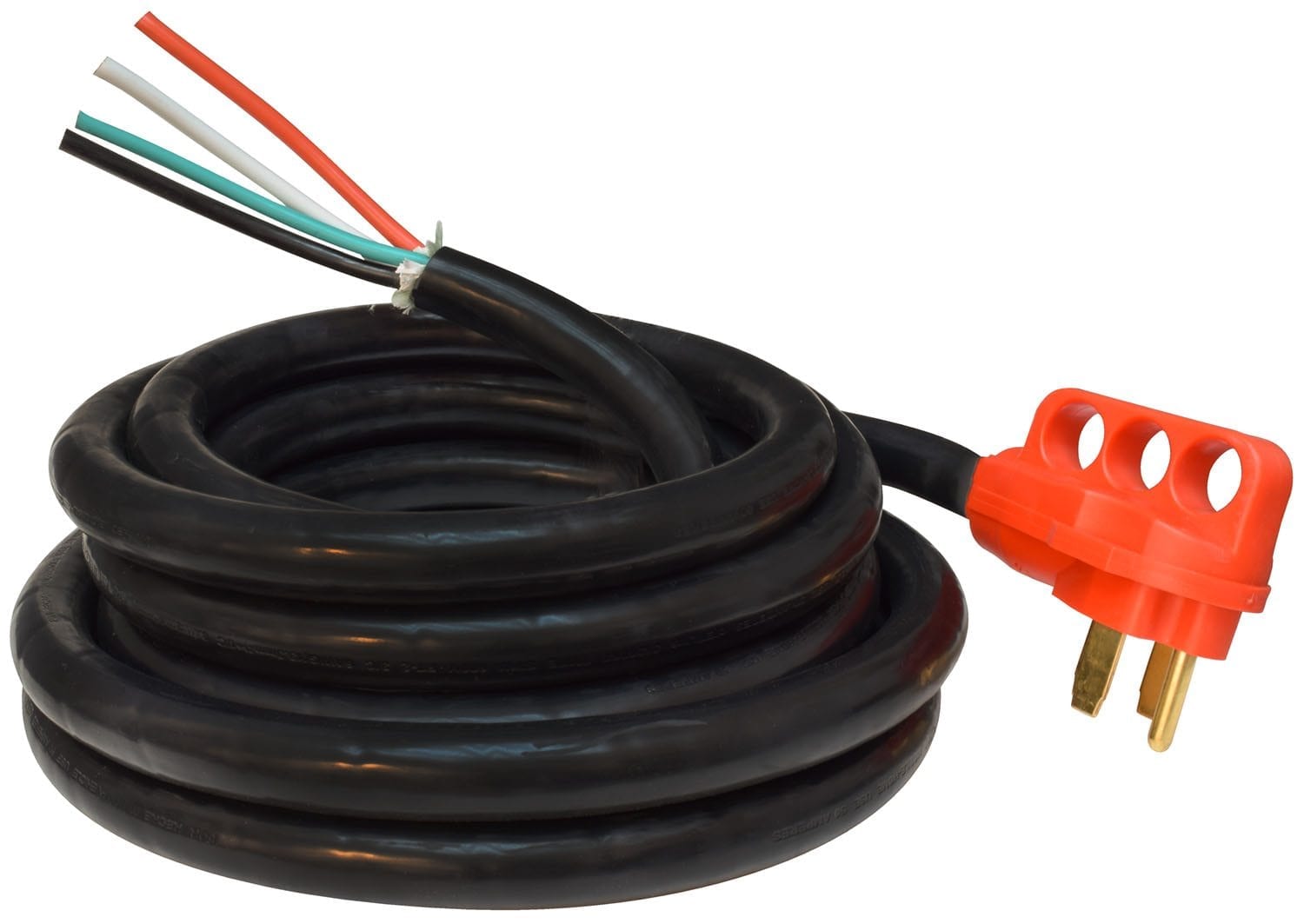 Valterra | RV Power Cord | 50 Amp Bare Wire | A10-5025END | 25'