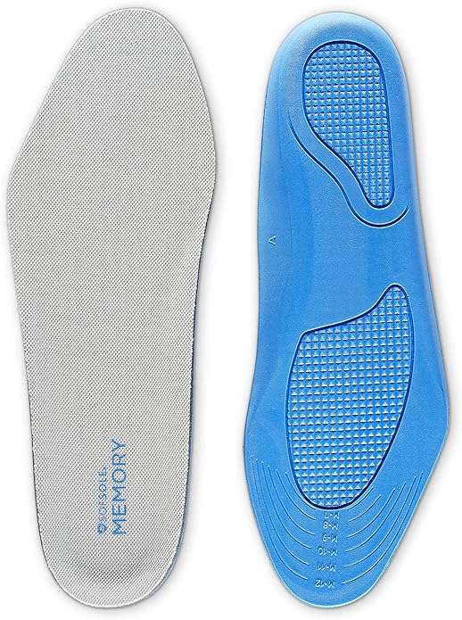 Sof Sole Men's Memory Foam Comfort Shoe Insoles