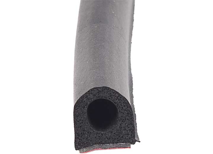 AP Products 018-663 "D" Type Seal With Hats Tape 3/4" X 3/4" X 50' Black