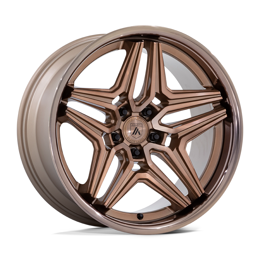 ASANTI BLACK ABL-46 DUKE 22X9 15 5X120 PLATINUM BRONZE