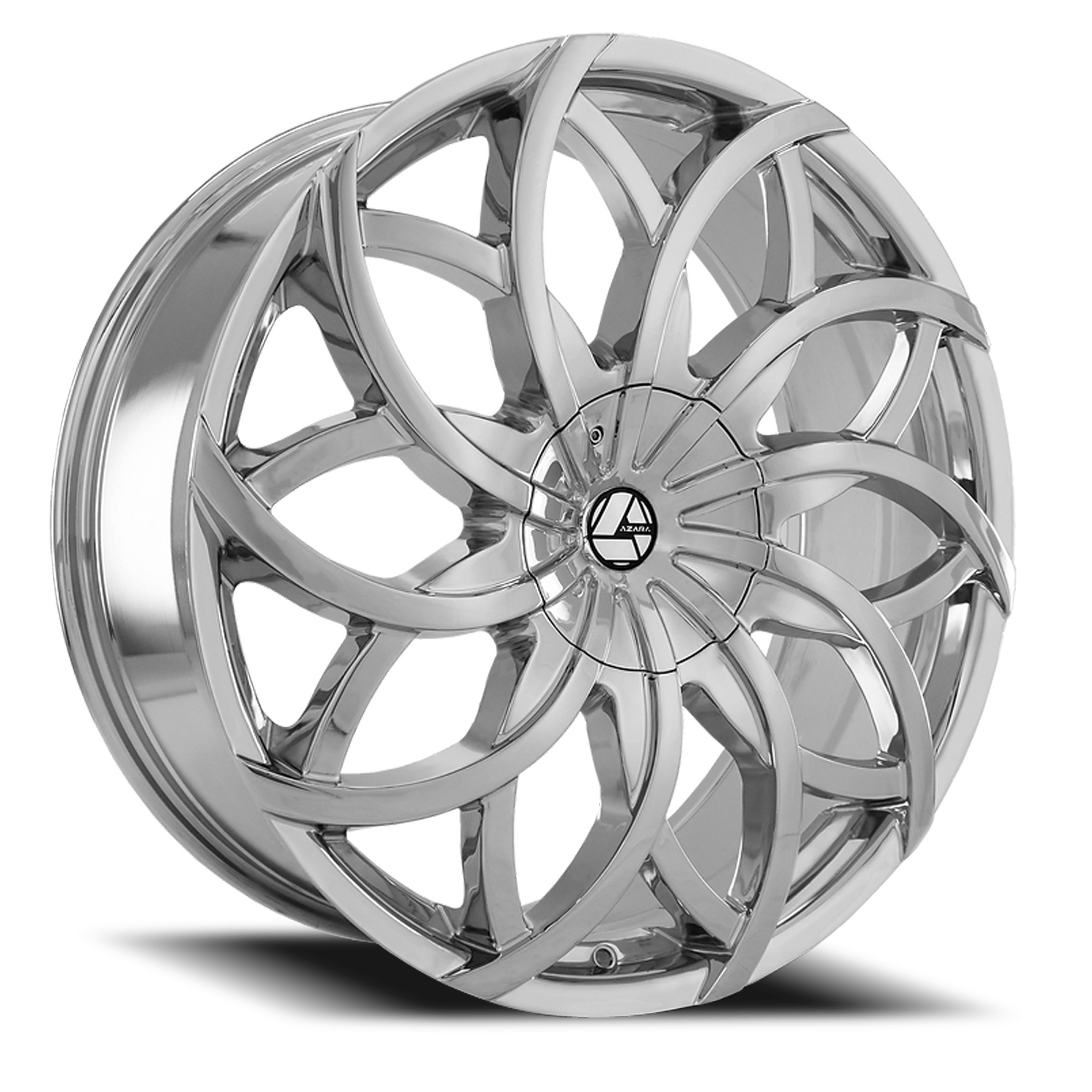 AZARA AZA-504 22X8.5 38 5X114.3/5X120 NANO CHROME