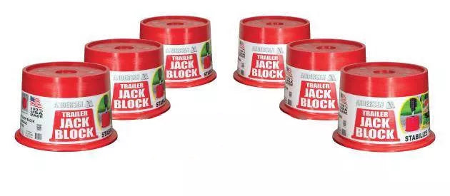 Andersen | Trailer Jack Block | 3608-6 | 6 Pack Bundle