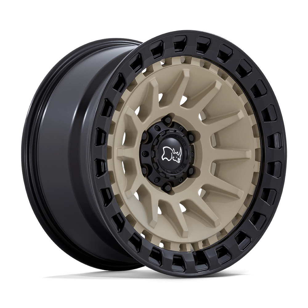 BLACK RHINO BARRAGE 18X9 0 5X127 DESERT SAND ON MATTE BLACK