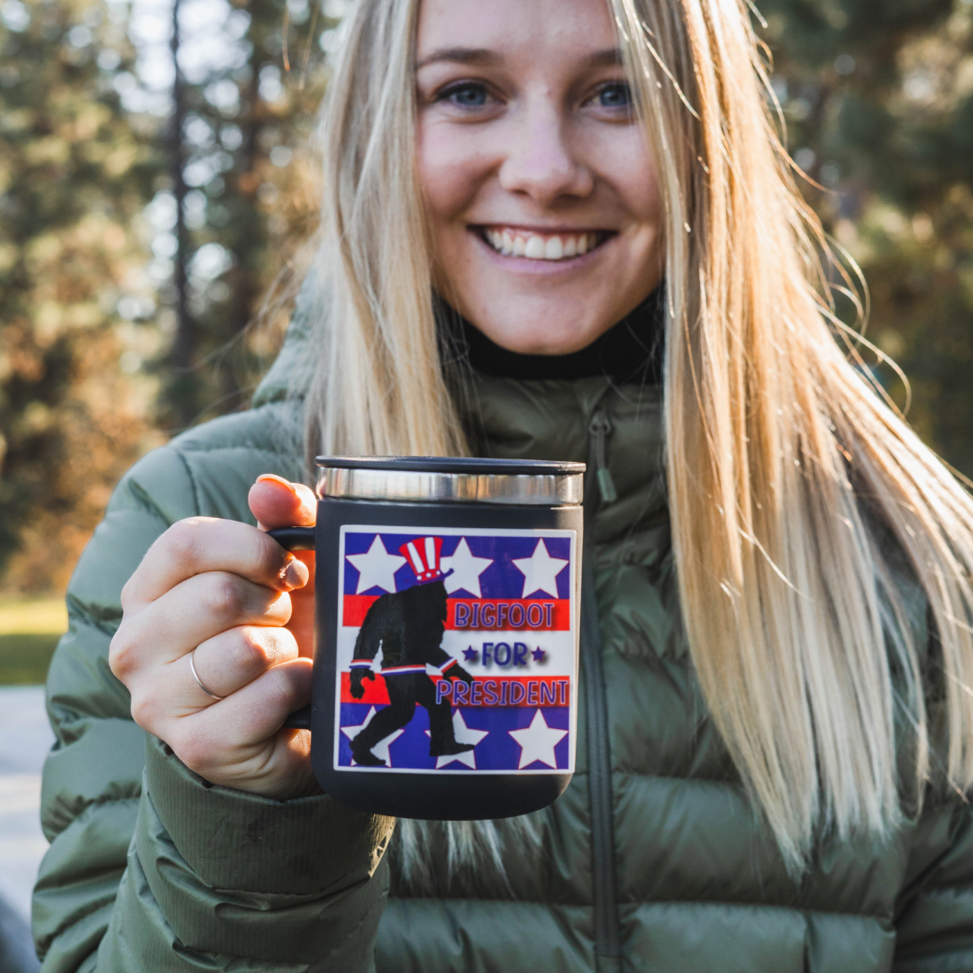 Bigfoot for President Sticker