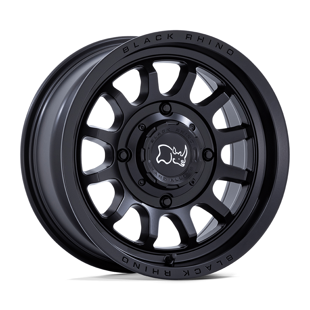 BLACK RHINO POWERSPORTS RAPID UTV 15X7 10 4X110 MATTE BLACK