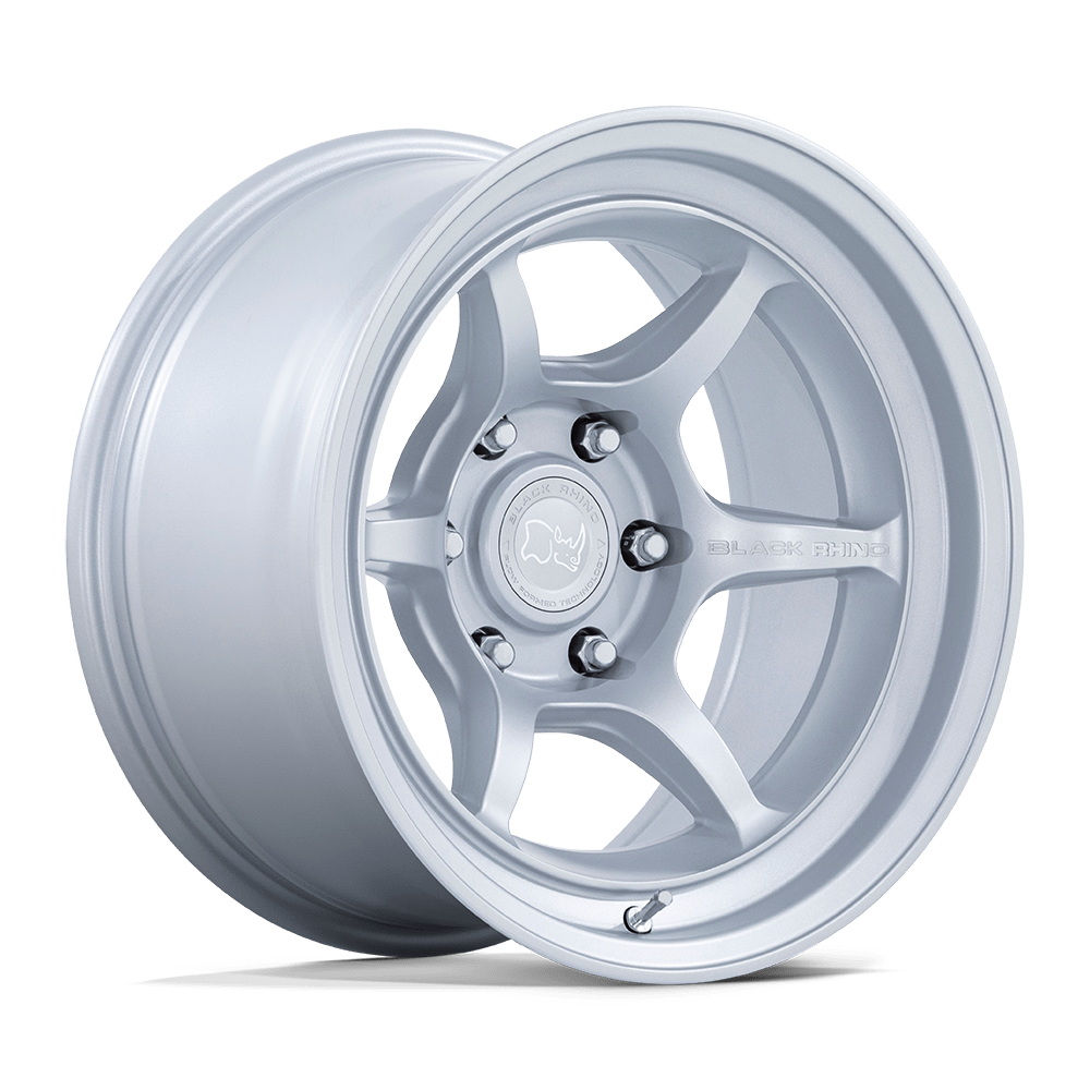 BLACK RHINO SHOGUN 17X9 -38 5X127 HYPER SILVER