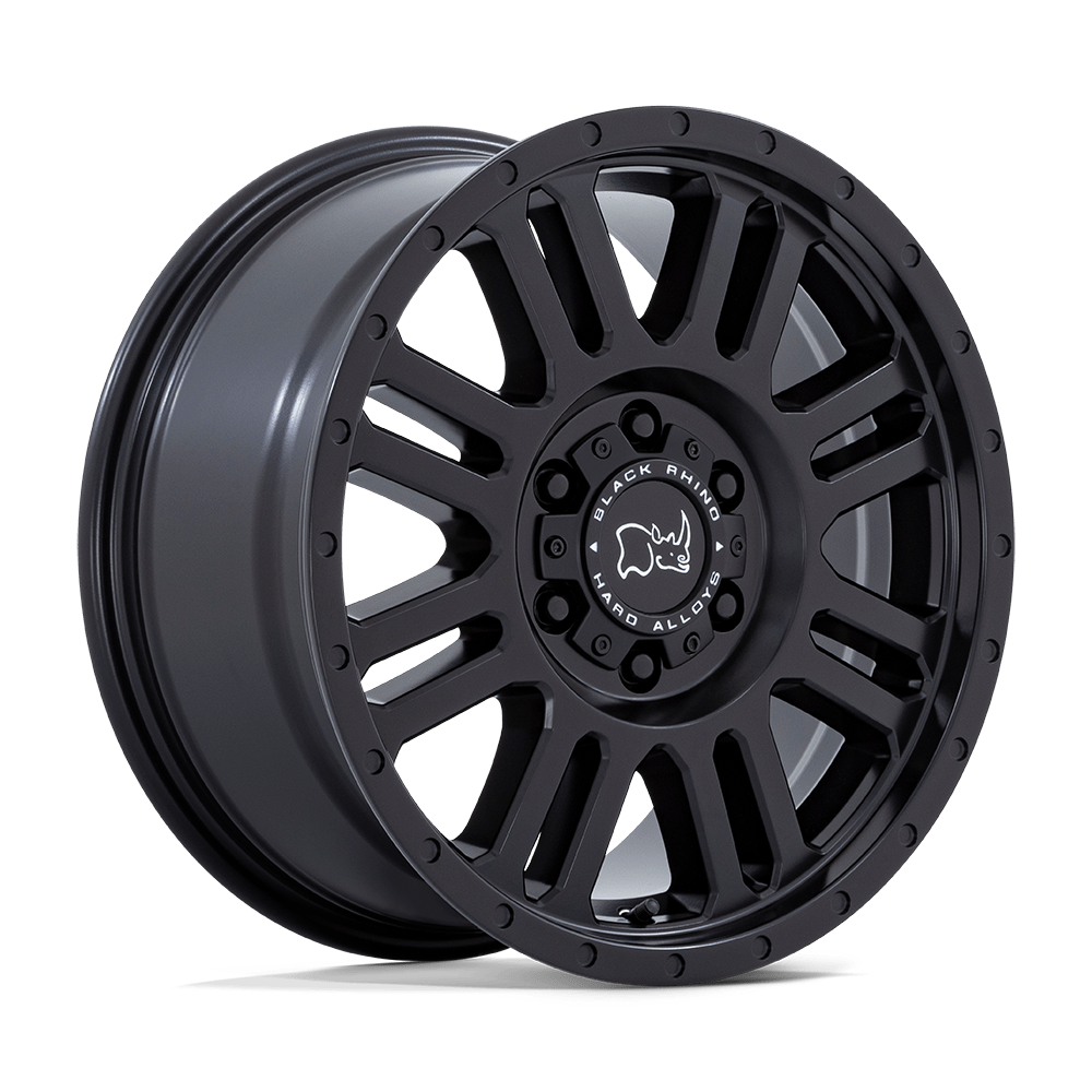 BLACK RHINO YELLOWSTONE 18X8 48 6X130 MATTE BLACK