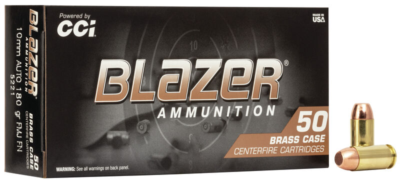 Blazer Brass 10mm Auto FMJ