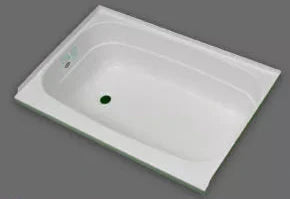 Specialty Recreation | Bath Tub Left Hand Drain | BT2436WL | White | 24" x 36"