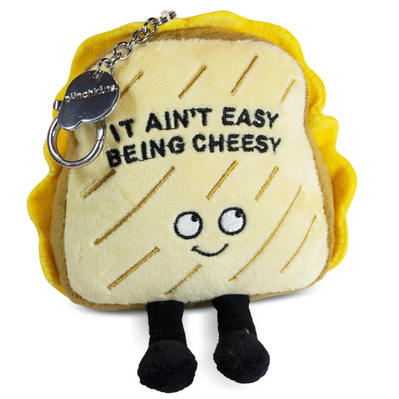 "It Ain't Easy Being Cheesy" Grilled Cheese Bag Charm