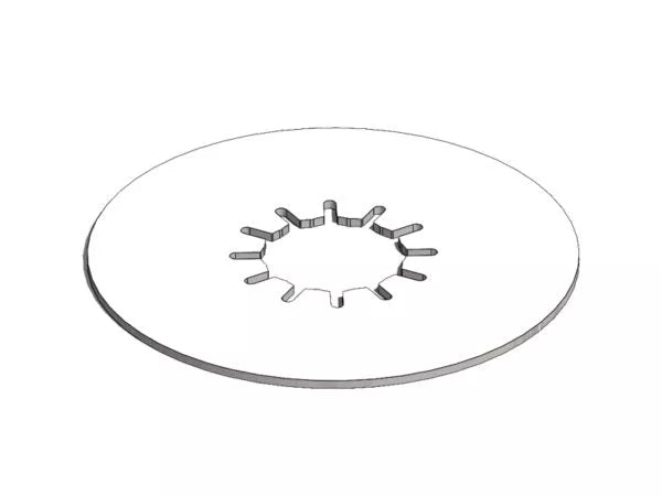 Blue Ox | 5th Wheel Lube Plate | BXR9004 | 10"