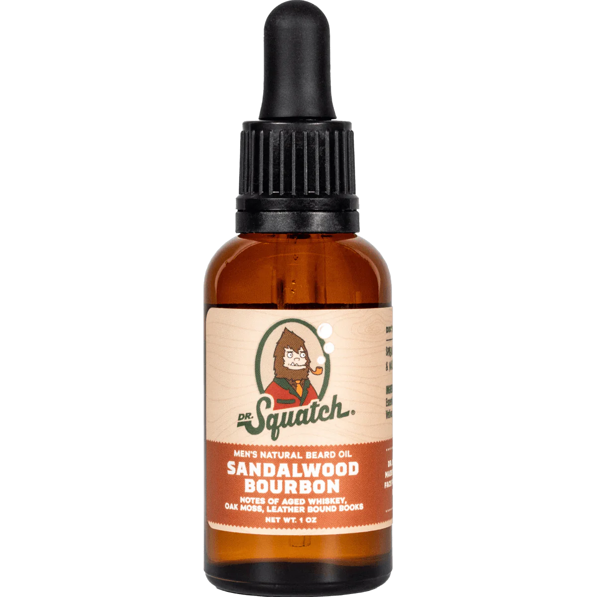 Dr. Squatch Sandalwood Burbon Beard Oil