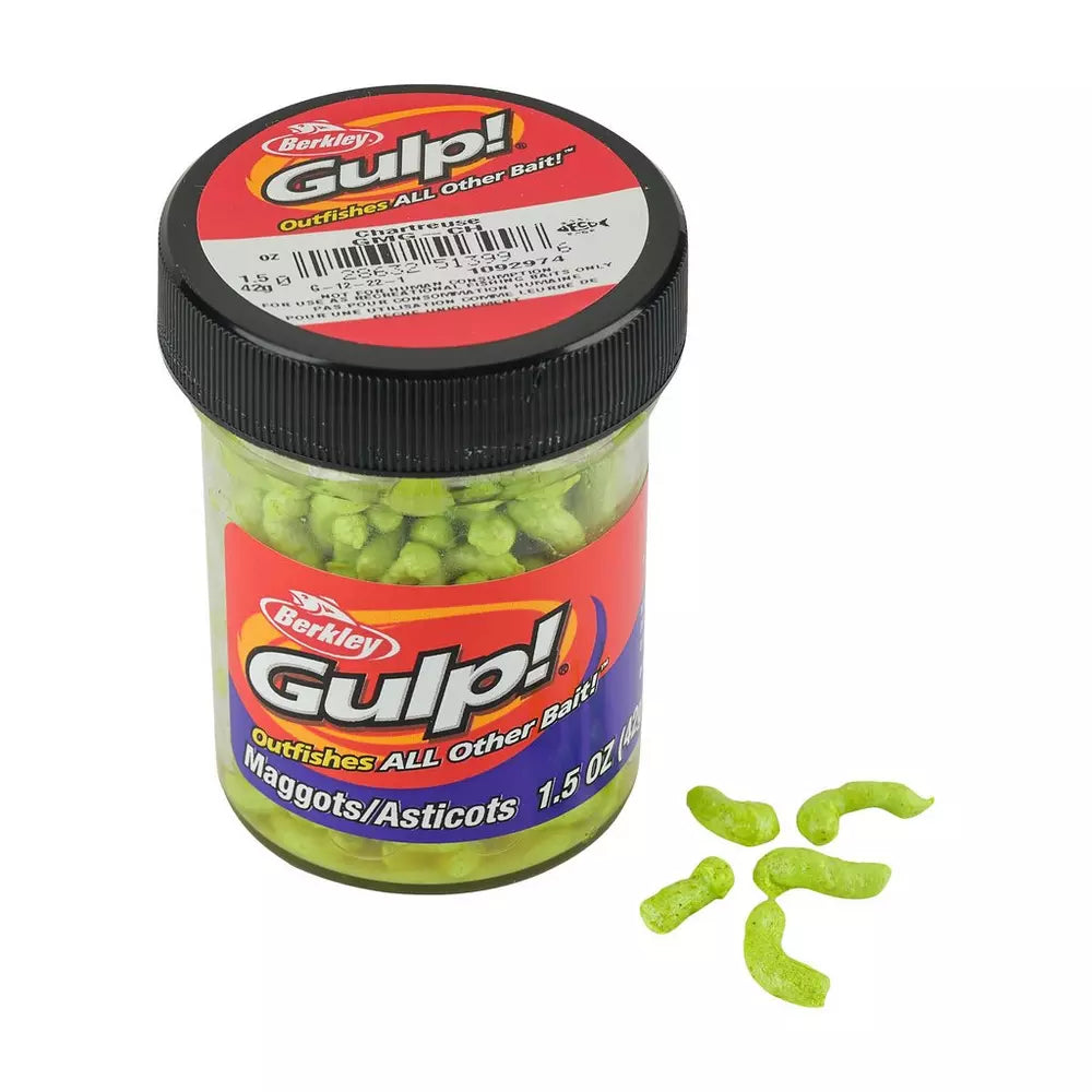 Berkley Gulp!® Maggot (Chartreuse)