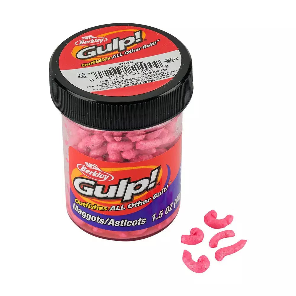Berkley Gulp!® Maggot (Pink)