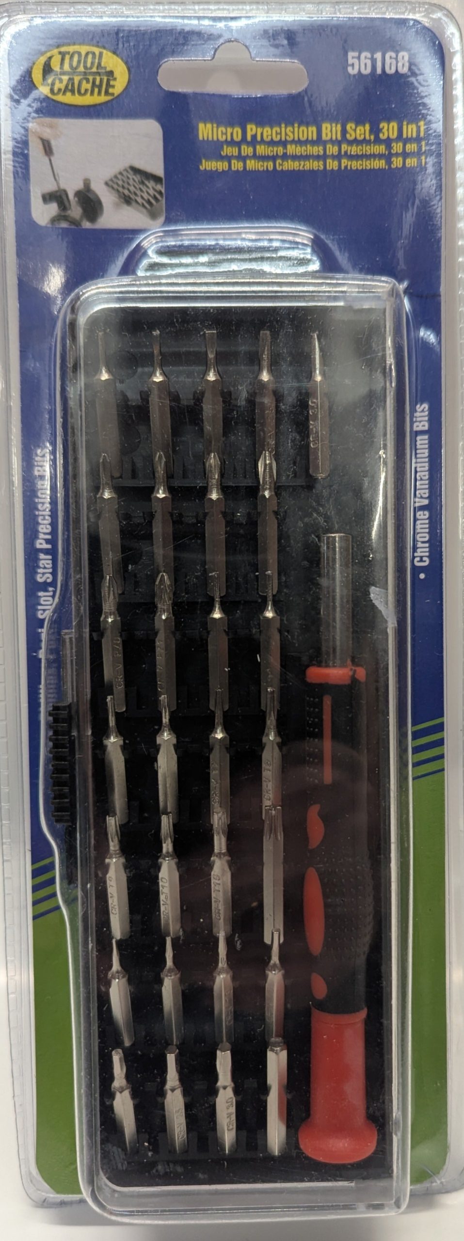Tool Cache Micro Precision 30-in-1 Bit Set