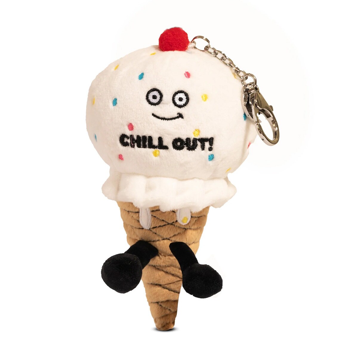 Chill Out Ice Cream Clip-on Plush Punchkin
