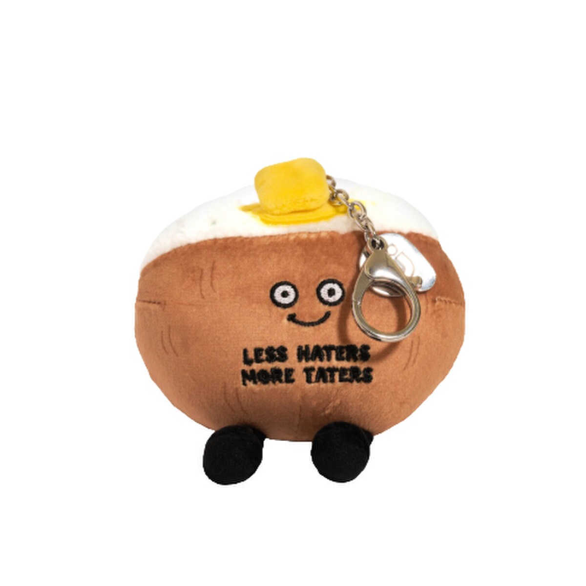 Less Haters More Taters Potato Clip-on Plush Punchkin