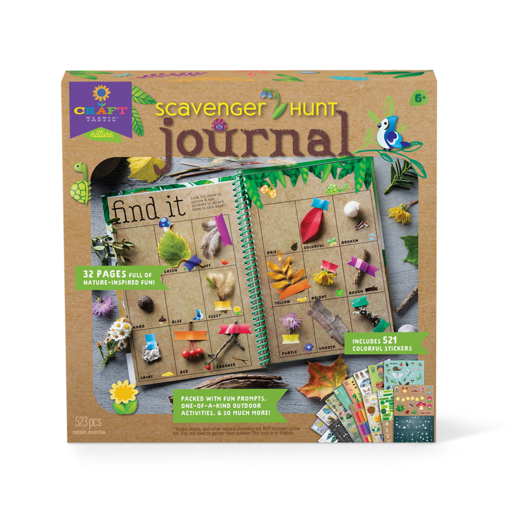 Craft-Tastic® Nature - Scavenger Hunt Journal