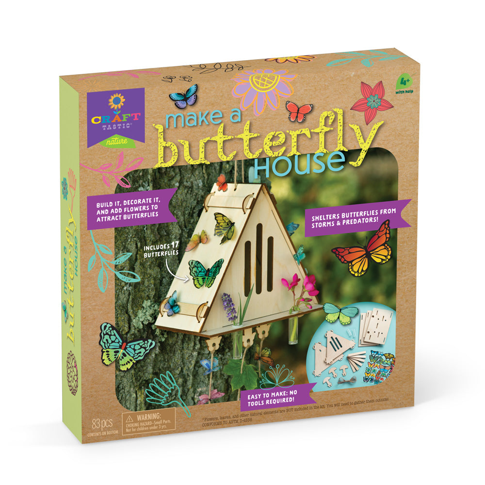 Craft-Tastic® Nature - Make a Butterfly House