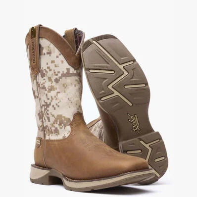 Rebel™ by Durango® Desert Camo Pull-on Western Boot Size Men's 11W