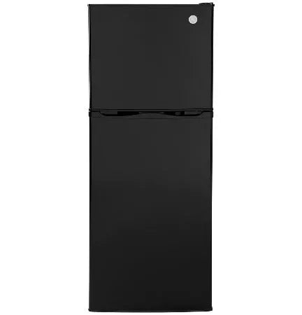 GE Appliances | 9.8 Cubic Foot RV Refrigerator | GPV10FGNBB | 12 Volt DC | Black