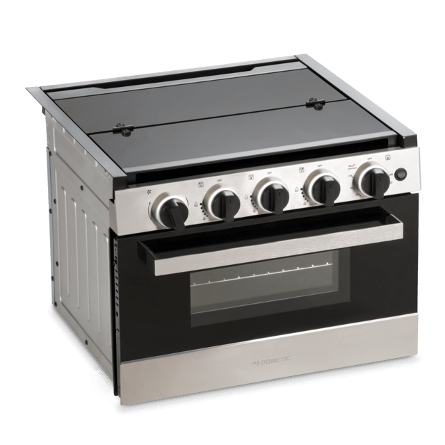 Dometic | Dometic 3-Burner 17" Gas Range | 9610002671 | Built-In | Brushed Stainless Steel