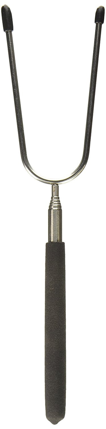 Telescopic BBQ Forks with Black Cushion Grip Handles