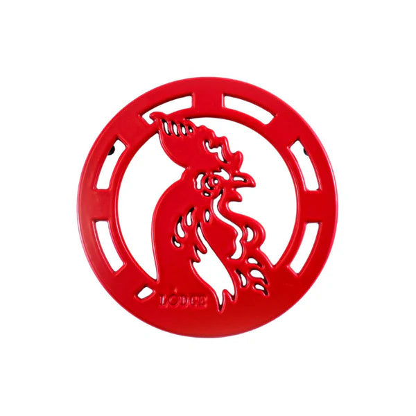 Lodge Enameled  Rooster  Trivet