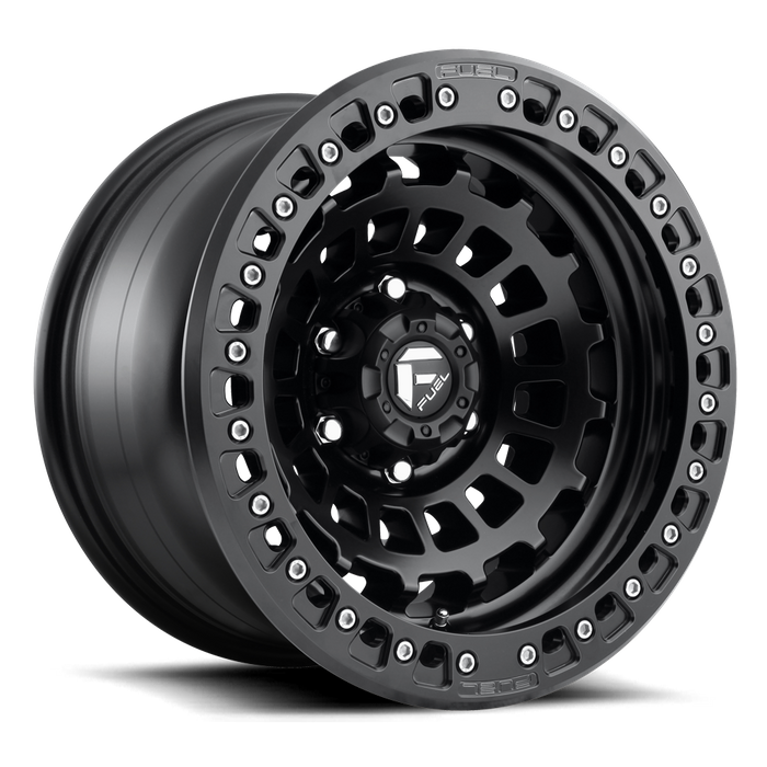 Fuel 1PC D101 ZEPHYR BL - OFF ROAD ONLY 17x9 -38 5x127/5x5.0 MATTE BLACK