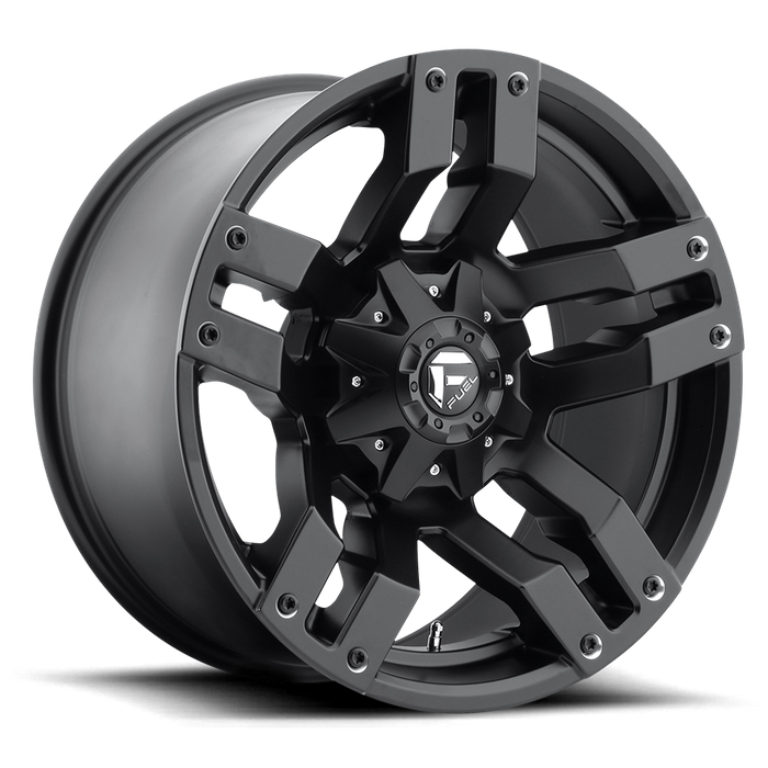 Fuel 1PC D515 PUMP 20x9 20 5x139.7/5x150/5x5.5/150 MATTE BLACK