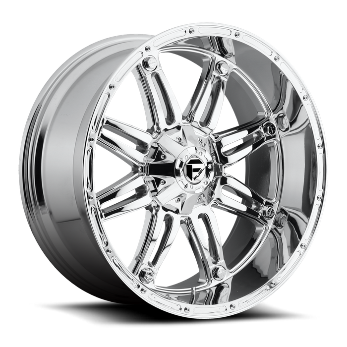 Fuel 1PC D530 HOSTAGE 20x12 -45 6x135/6x139.7/6x135/5.5 CHROME PLATED