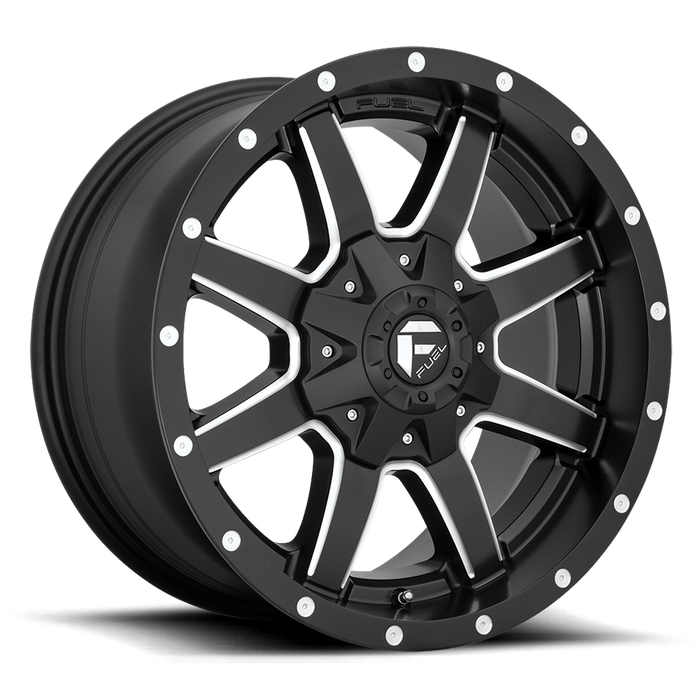 Fuel 1PC D538 MAVERICK 22x10 -24 8x180/8x7.1 MATTE BLACK MILLED